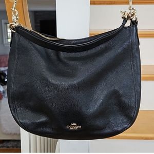 Black COACH BAG GUC